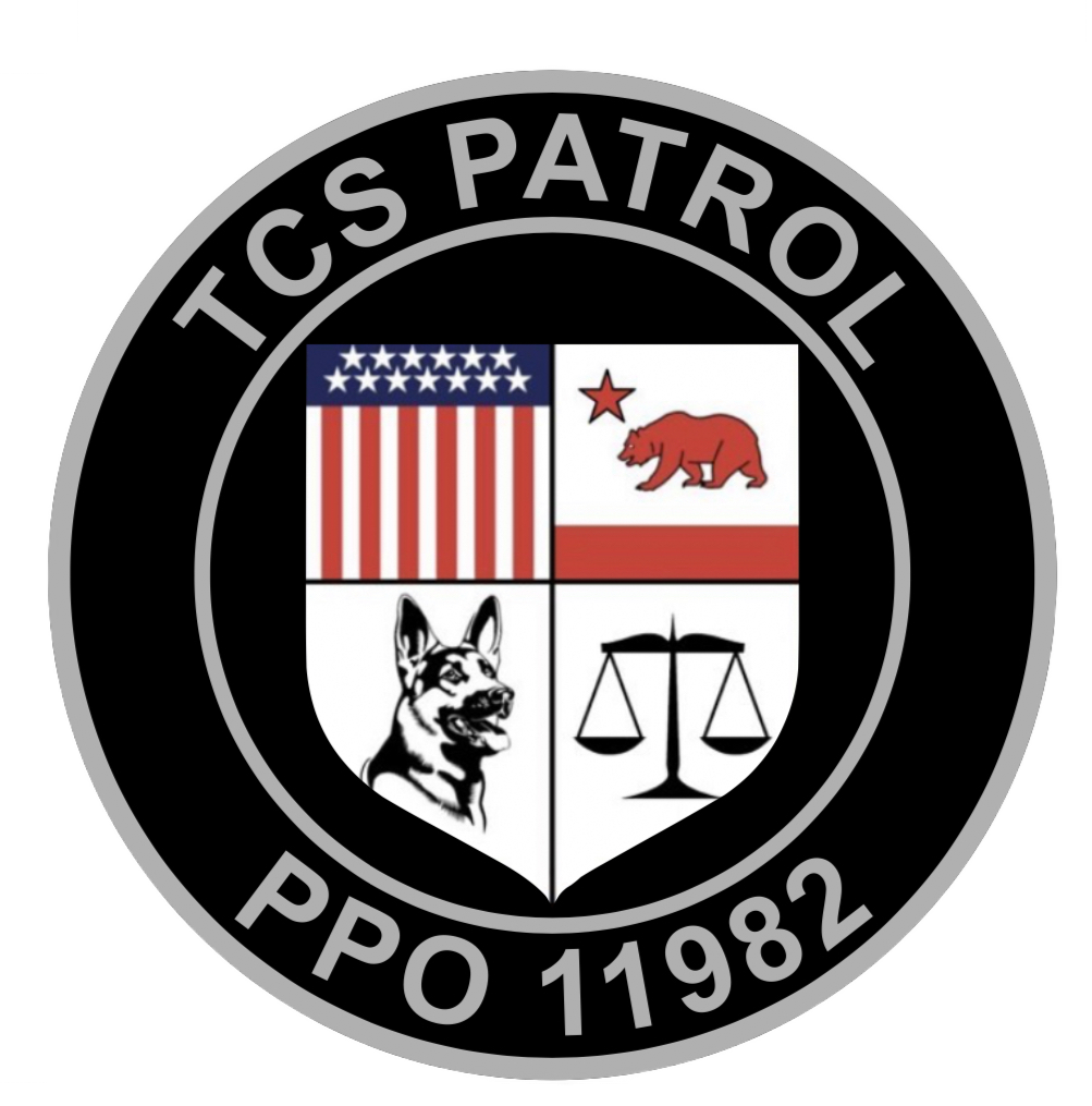 TCS Patrol official seal, PPO #119982